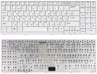 Клавиатура для ноутбука LG R500, S510, P1, S1, U4, белая