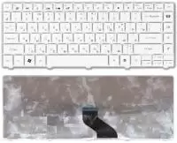 Клавиатура для ноутбука Parkard Bell EasyNote NM85, NM87, белая