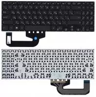 Клавиатура для ноутбука Asus X507, черная