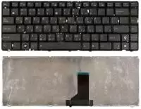 Клавиатура для ноутбука Asus UL30, K42, K43, X42, U41, черная с рамкой