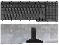 Клавиатура для ноутбука Toshiba Satellite A500, A505, L350, L355, L500, L505, L550, P200, черная матовая