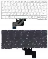 Клавиатура для ноутбука Lenovo Yoga 3 11 300-11IBR, 300-11IBY, 700-11ISK, белая