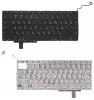 Клавиатура для ноутбука Apple MacBook A1297, черная, большой Enter