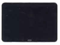 Модуль (матрица + тачскрин) для Samsung Galaxy Tab 4 10.1 SM-T530, черный с рамкой