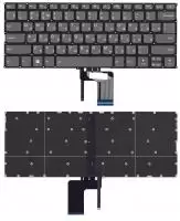 Клавиатура для ноутбука Lenovo IdeaPad 720S-14IKB, черная с подсветко