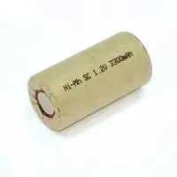 Аккумулятор, Ni-Mh SC, 1.2В, 3300мАч