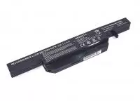 Аккумулятор (батарея) W650BAT-6 для ноутбука Clevo W650-3S2P, 11.1В, 4400мАч, черный (OEM)