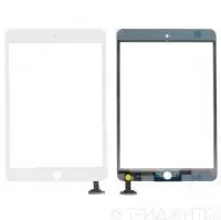 Тачскрин (сенсорное стекло) для планшета Apple iPad Mini (A1432, A1454, A1455), белый, 7.9