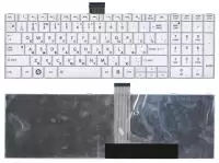 Клавиатура для ноутбука Toshiba Satellite C850, C855, C870 белая