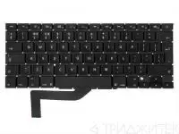 Клавиатура для ноутбука Apple MacBook Pro Retina 15 A1398, Mid 2012 - Mid 2014, Г-образный Enter RUS