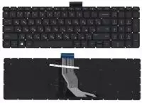 Клавиатура для ноутбука HP 15-BW, 250 G6, черная с подсветкой