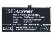 Аккумулятор (батарея) CS-HUG628SL, HB494590EBC для телефона Huawei Honor 7, 3.8В, 3050мАч, 11.59Wh