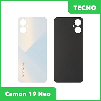 Задняя крышка для Tecno Camon 19 Neo (голубой)