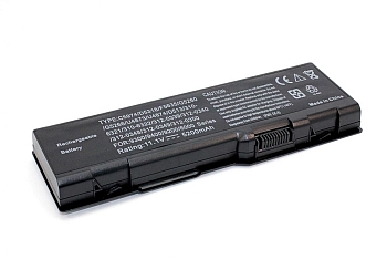 Аккумулятор (батарея) для ноутбука Dell Inspiron 6000, 9200 5200мАч, 7.6В (OEM) черный