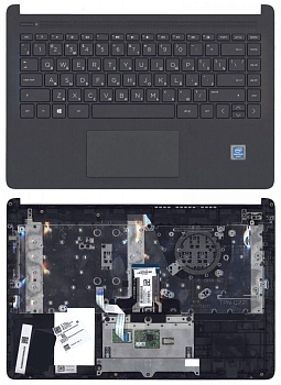 Клавиатура для ноутбука HP 14S-DQ топкейс, с разбора