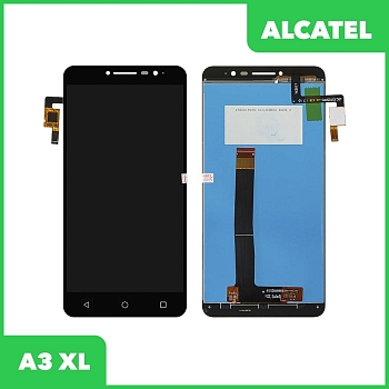 LCD дисплей для Alcatel 9008D (A3 XL) в сборе с тачскрином (черный)