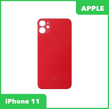Задняя крышка корпуса для Apple iPhone 11, красная
