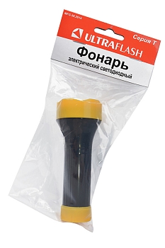 Фонарь ULTRAFLASH 5002-ТН 4LED (черно-желтый) BL1