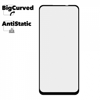 Защитное стекло для Xiaomi POCO M3 Pro Super max Anti-static big curved glass
