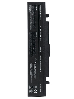 Аккумулятор (батарея) для ноутбука Samsung P50 P60 R45 R40 X60 X65 (AA-PB4NC6B) 5200мАч, 11.1В, черный (OEM)
