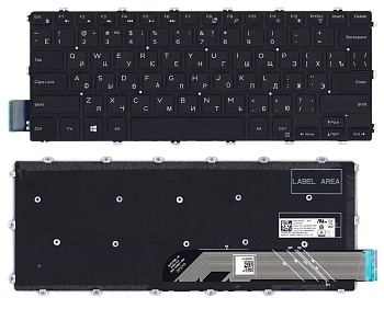 Клавиатура для ноутбука Dell Latitude 3400 (6CY26), черная