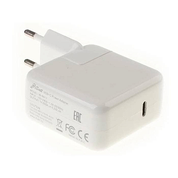 Блок питания (зарядное) Amperin AI-AP29C для ноутбука Apple A1540 29Вт, USB Type-C, 14.5В, 2.0A