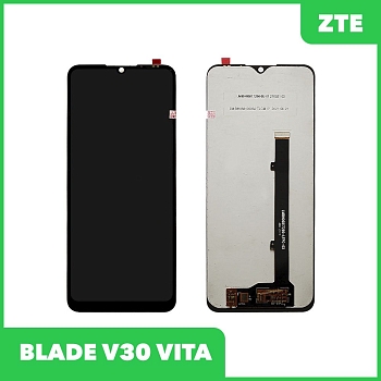 LCD дисплей для ZTE Blade V30 Vita в сборе с тачскрином (черный)