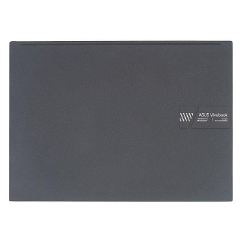 Крышка экрана (матрицы) для ноутбука Asus VivoBook Pro 16X N7600PC. Цвет темно-серый (графит); материал металл. С разбора . Есть потертости. С петлями.