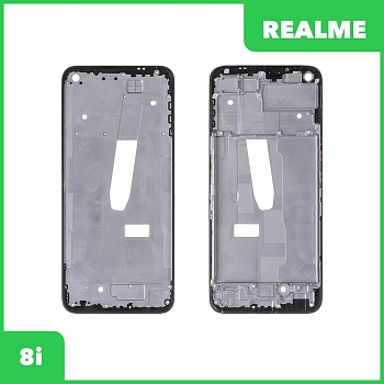 Рамка дисплея для Realme 8i (черный)