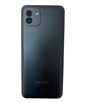 Задняя крышка Samsung A03 (A035F) черная