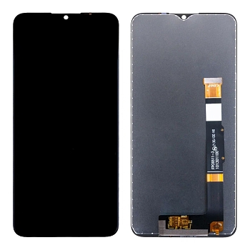 Дисплей (экран в сборе) для телефона TCL 20B (черный) (copy LCD)