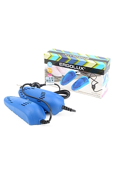 Cушилка ERGOLUX ELX-SD02-C06 для обуви, электрическая, синяя