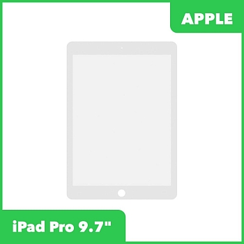 Стекло + OCA пленка для переклейки Apple iPad Pro 9.7, белый