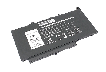 Аккумулятор (батарея) 0579TY для ноутбука Dell Latitude E7470, 11.4В, 3600мАч (OEM)