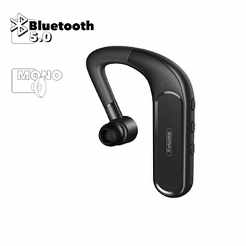 Bluetooth гарнитура вставная моно Remax Wireless Earhook Headset RB-T2, черная