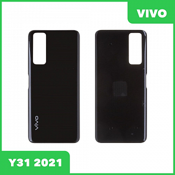 Задняя крышка для Vivo Y31 2021 (черный)