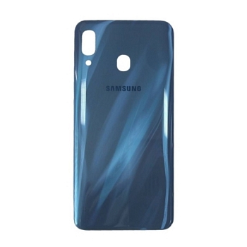 Задняя крышка Samsung A205F, A305F (A20, A30) голубая