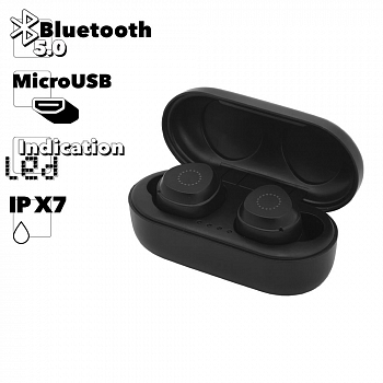 TWS Bluetooth гарнитура Joyroom JR-TL1 Bilateral TWS, черная