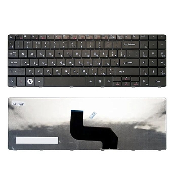 Клавиатура для ноутбука Packard Bell DT85, LJ61, LJ63, LJ65, LJ67, LJ71, Gateway NV52, NV53, NV54, NV56, NV58, черная