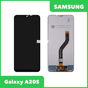 LCD дисплей для Samsung Galaxy A20S SM-A207 в сборе (черный)