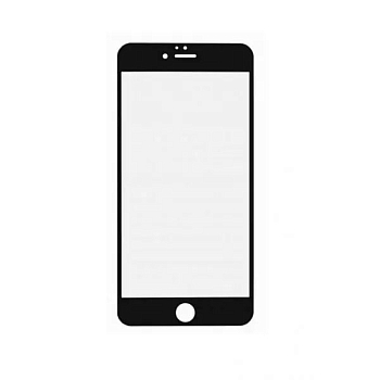 Стекло для iPhone 6 Plus, 6S Plus (черное)