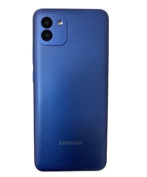 Задняя крышка Samsung A03 (A035F) синяя