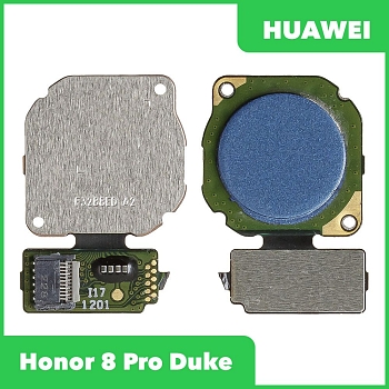 Сканер отпечатка пальца для телефона Huawei Honor 8 Pro (Duke L09), синий