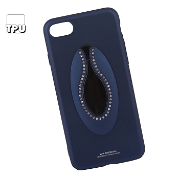 Чехол WK Lacus для iPhone SE 2, 8, 7 TPU (синий)