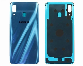 Задняя крышка Samsung A205F, A305F (A20, A30) синяя