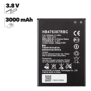 Аккумулятор (батарея) HB476387RBC для телефона Huawei Honor 3X