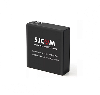 Аккумулятор для видеокамеры SJCAM SJ6 Legend, 1000мАч, 3.8 Wh