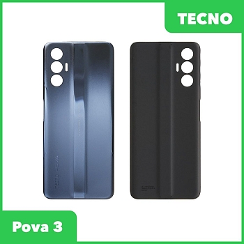 Задняя крышка для Tecno Pova 3 (черный)