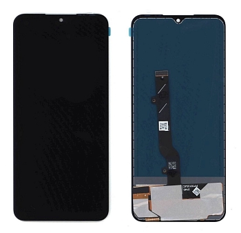 Дисплей (экран в сборе) для телефона Infinix Note 12 Pro, 12 2023 (X676B, X676С) Черный - (OLED)