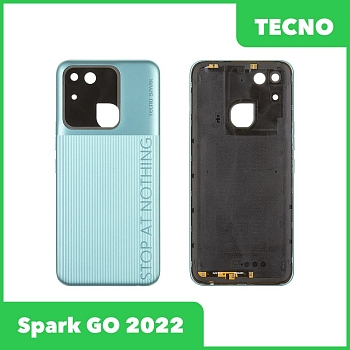 Задняя крышка для Tecno Spark GO 2022 (KG5) (бирюзовый)